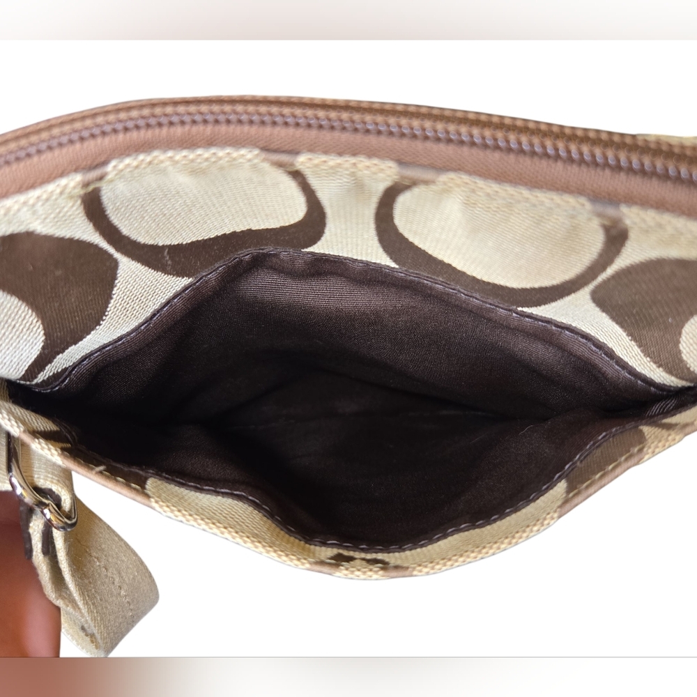 Coach Signature File Crossbody Bag - Picture 6 of 10
